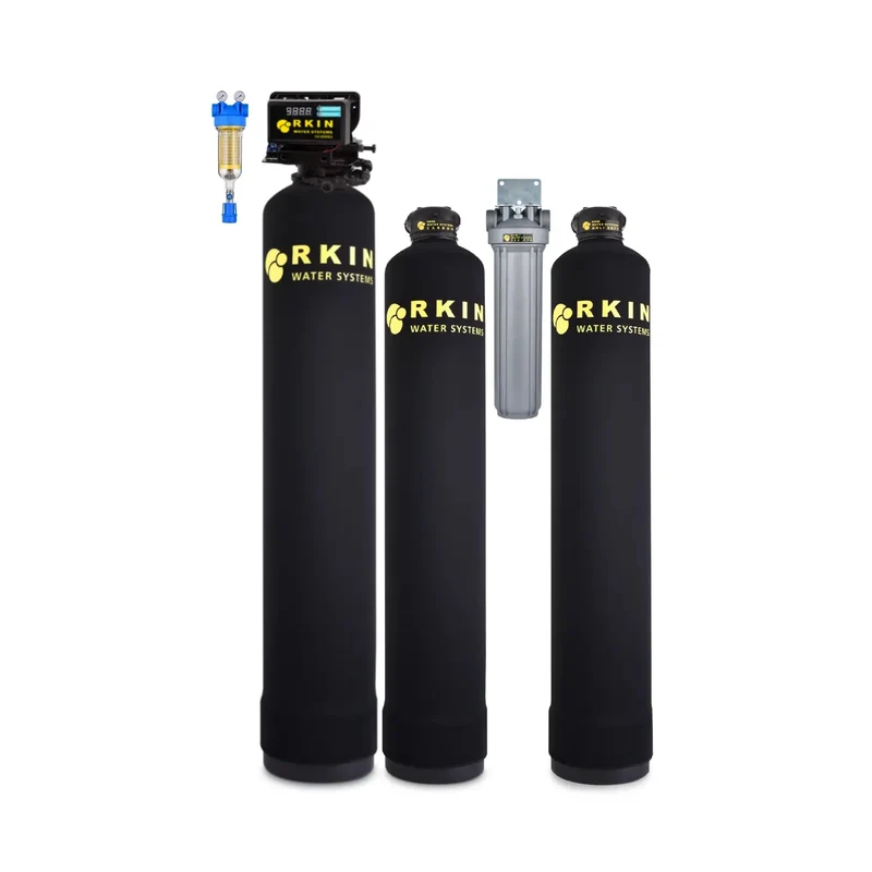 Advanced Salt-Free Water Conditioner and Well Water Filter Combo