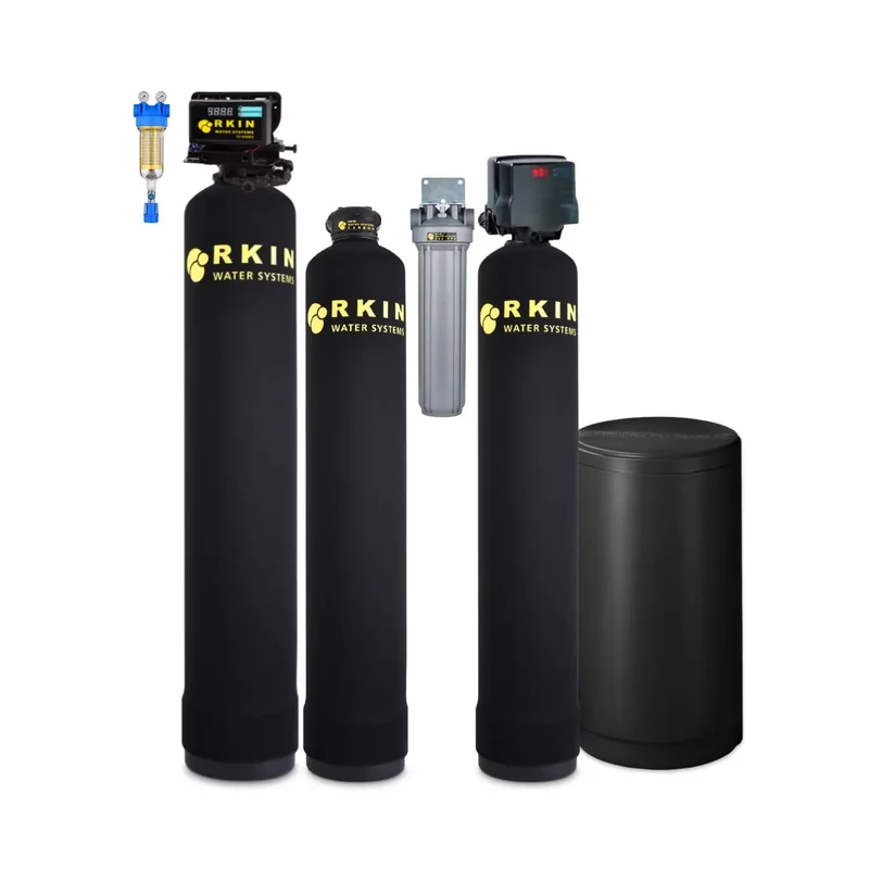 Advanced Water Softener and Well Water Filter Combo