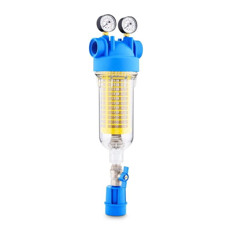 Self-Rinsing Spin Down 90 Micron Sediment Filter