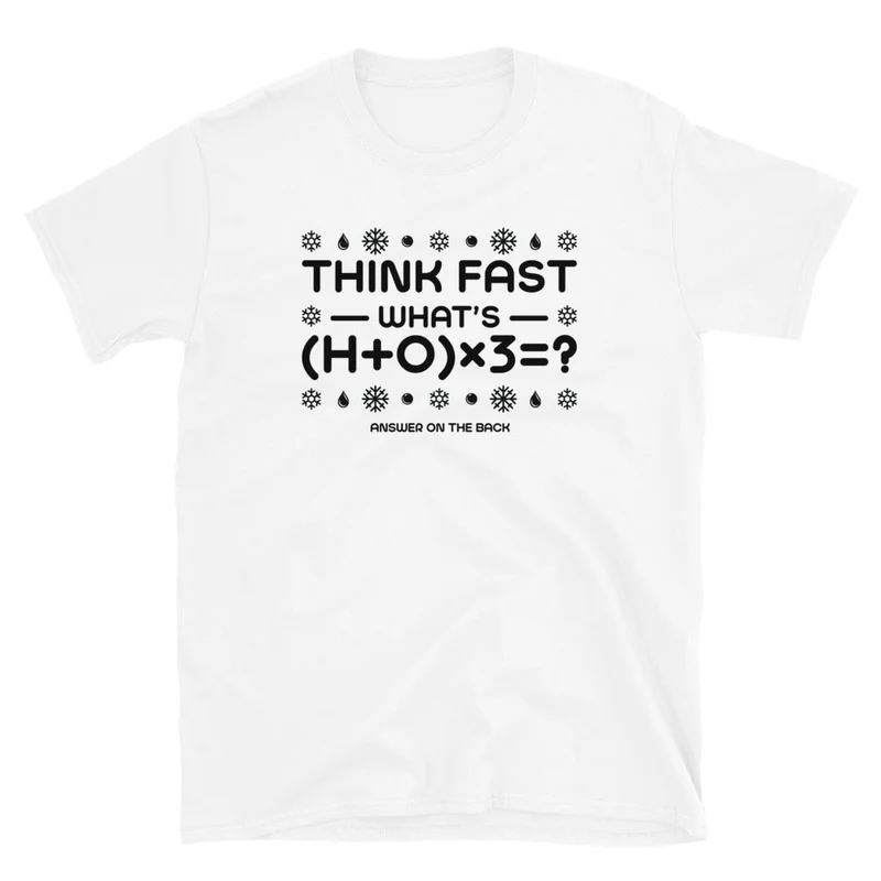 Short-Sleeve Unisex T-Shirt Think Fast #7