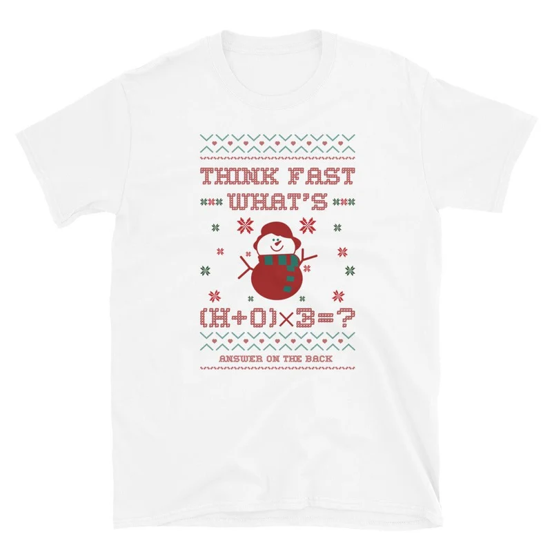 Short-Sleeve Unisex T-Shirt Think Fast #3
