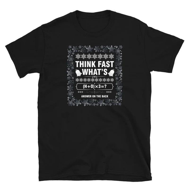 Short-Sleeve Unisex T-Shirt Think Fast #1
