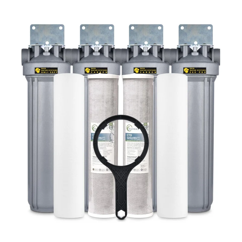CBS OnliSoft Salt-Free Water Conditioner Whole House Water Treatment System