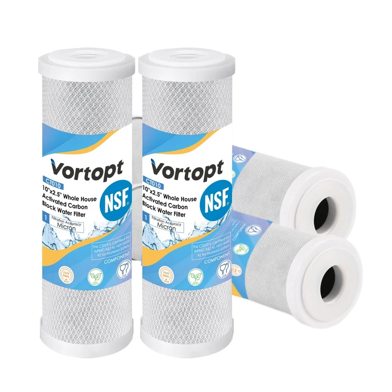 4CTO-10 Replacement Cartridge for Any Standard RO Unit, Vortopt