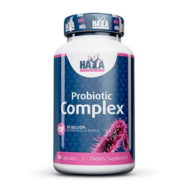 Complejo Probiotico 10 Billones De Acidofilus Y Bifidus - 30 Cápsulas - Probioticos - Haya Labs