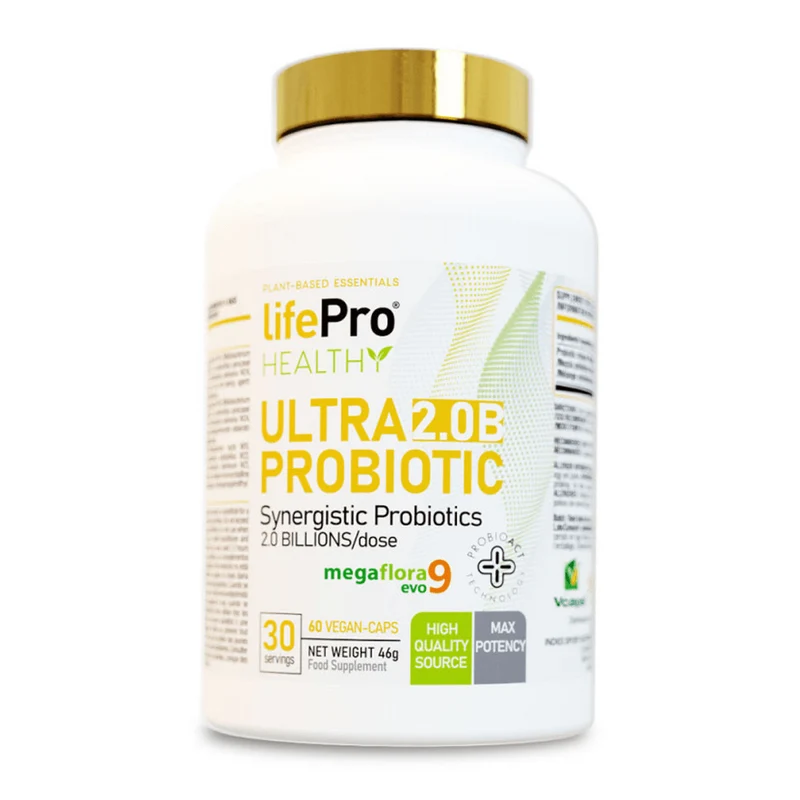 Ultra 2.0b Probiotic - 60 Cápsulas Veganas - Probioticos - Lifepro