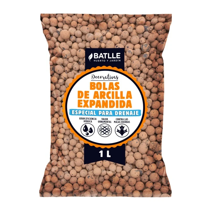 Bolas de arcilla expandida Batlle 1 L