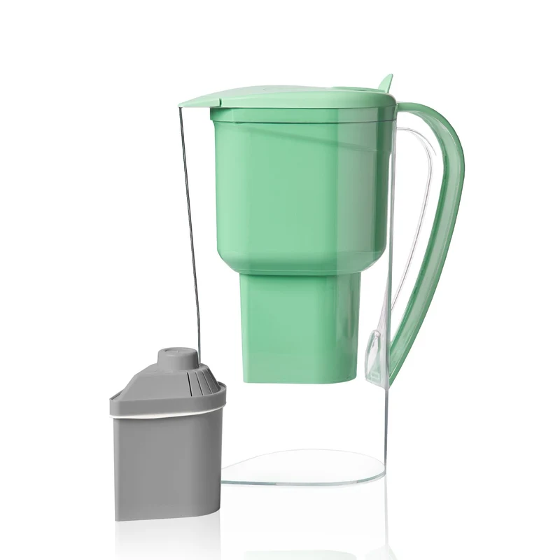 Jarra Verde Alkanatur Drops con 1 filtro Zeolita Clinoptilolita