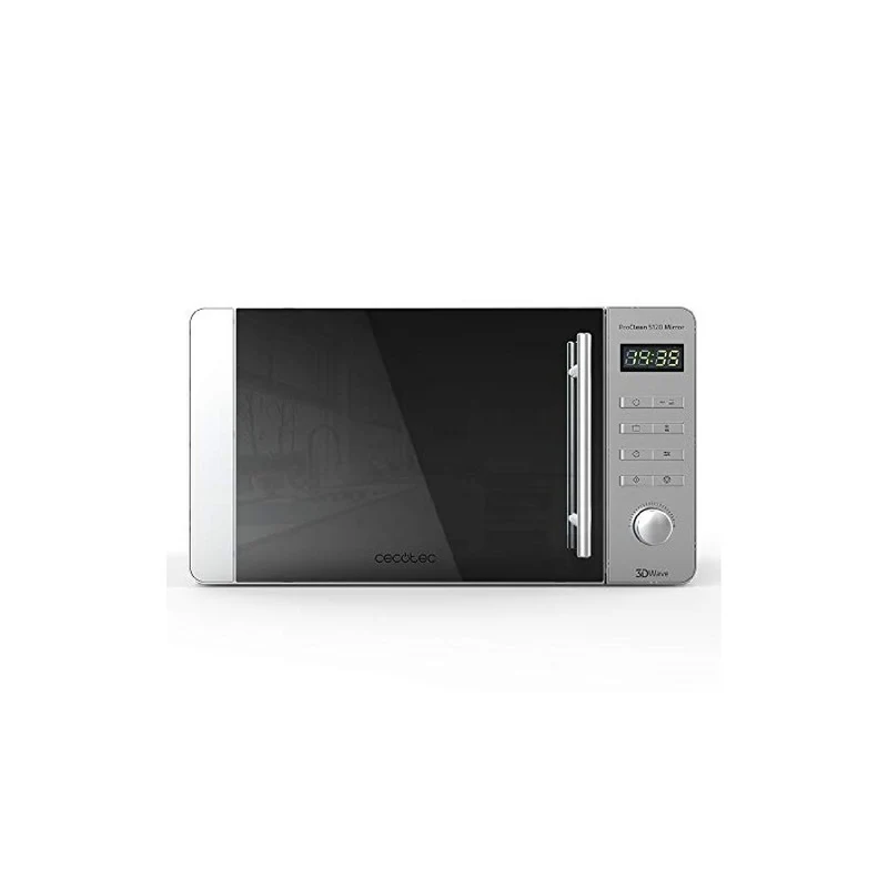 Microondas Proclean 5120 Inox. 700 W, Grill 800 W, Capacidad 20 L, Revestimiento Ready2clean Para Mejor Limpieza, Tecnología 3dwave, 8 Programas, Di