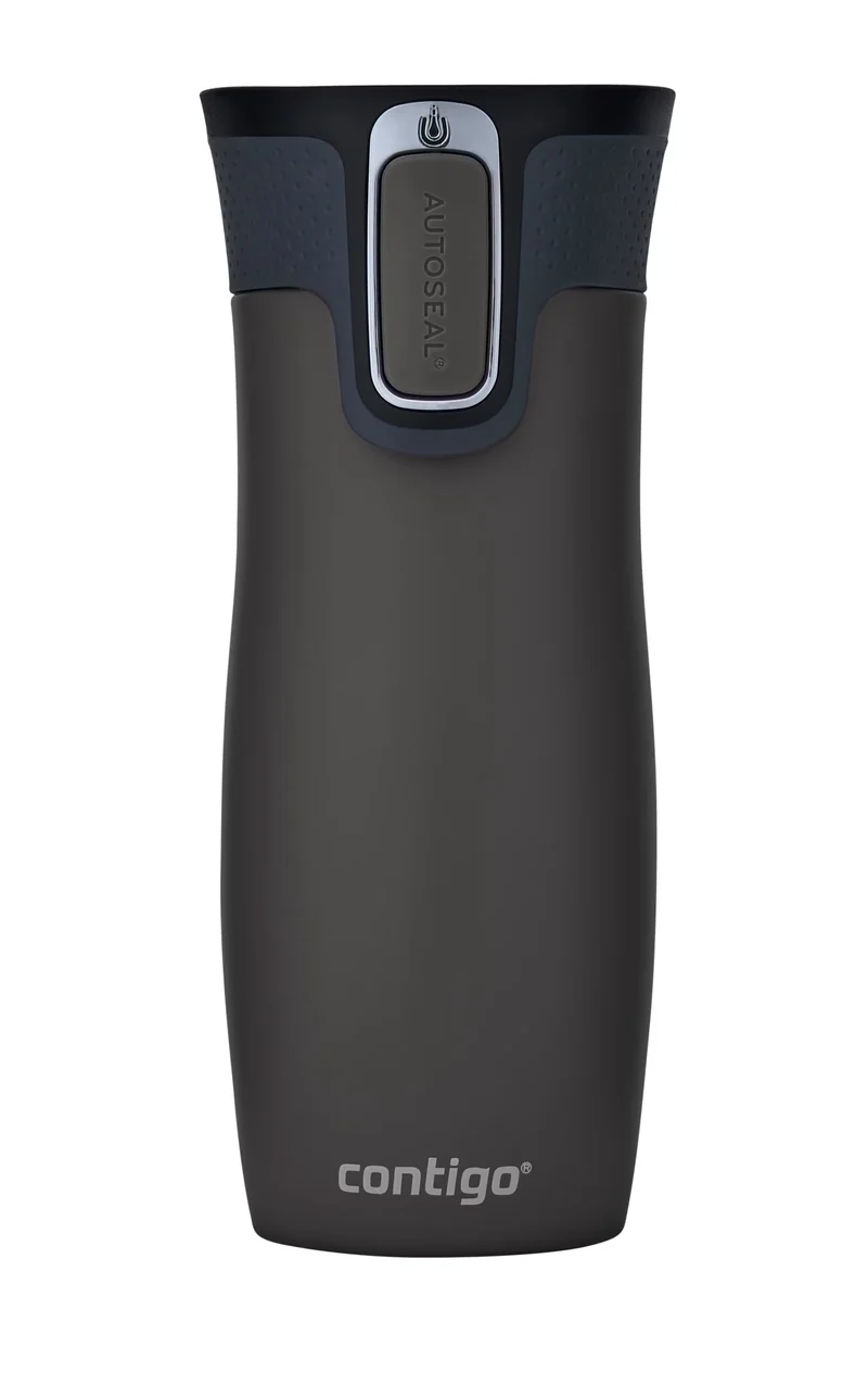 Termo Acero Inoxidable West Loop SS 470ML con Autosellado Gris Mate Contigo