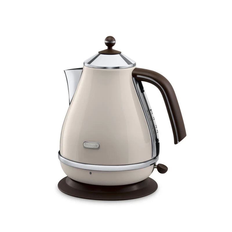 Hervidor De Agua Delonghi Kbov 2001.bg Icona Vintage 2000w Beige