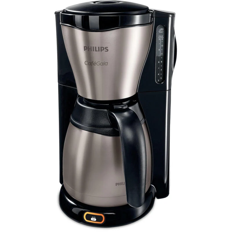 Cafetera De Goteo Philips Hd7548/20, 1,2 L, 1000 W, Negro, Metálico