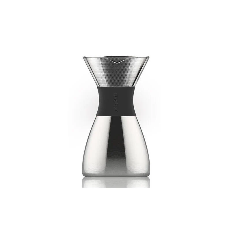 Cafetera De Goteo Asobu Plateado Negro