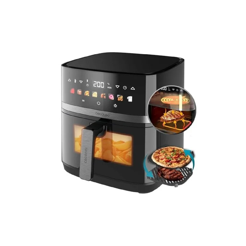 Cecotec Freidora Sin Aceite Cecofry&grill Duoheat 8000