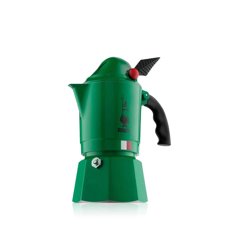 Cafetera Italiana Bialetti Moka Break Alpina Verde