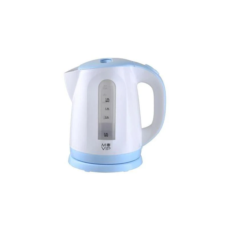 Muvip Hervidor De Agua Electrico 2200w - Capacidad 1.8l - Indicador De Nivel - Base Giratoria
