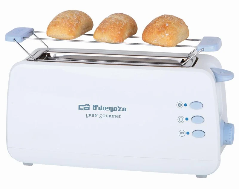 Orbegozo Tostador To 4012 Boca Ancha 850 W Blanco Ref 15773
