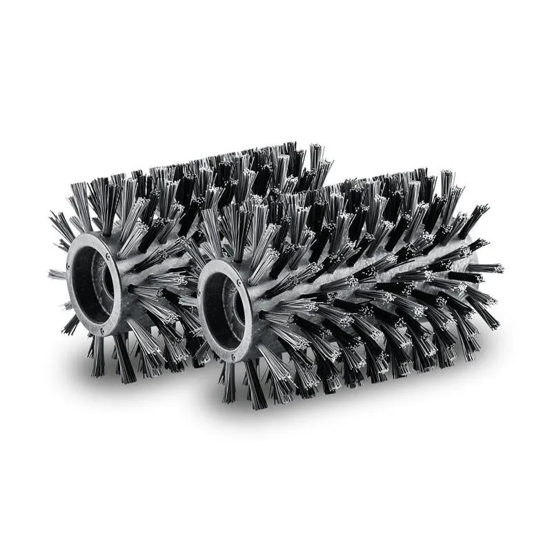 Cepillos Cilíndricos Kärcher Para Superficies De Madera Para Pcl4 (negro, 2 Piezas)