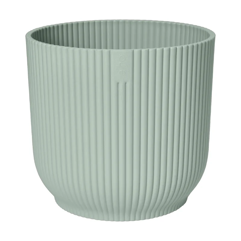 Maceta Verde Sorbete Vibes Fold Round Mini Elho 7cm 100% reciclado