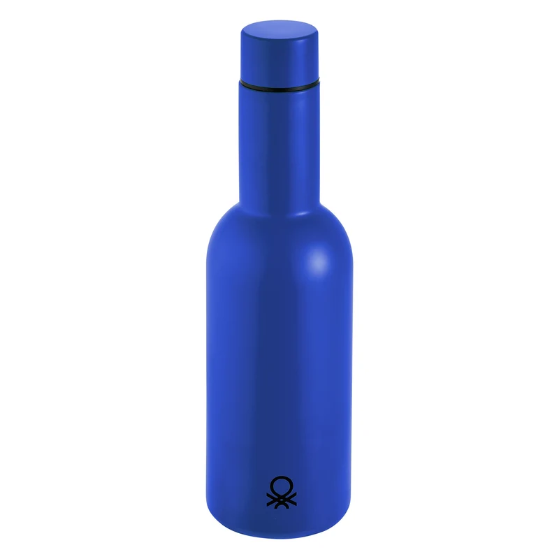 Botella De Agua 550ml Acero Inoxidable Azul Casa Benetton