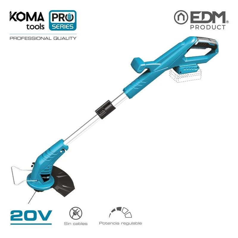 Recortabordes 20v (sin Batería Ni Cargador) 28,5x155cm Koma Tools Pro Series Battery