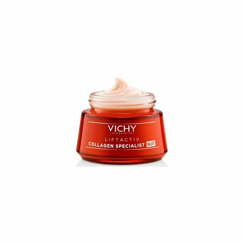 Crema De Noche Vichy Liftactive Specialist Anti-aging Reafirmante Colágeno (50 Ml)