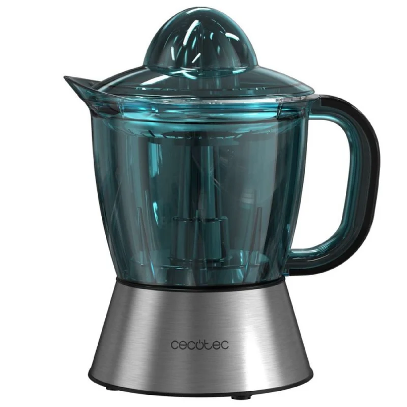 Exprimidor Zitra Full Steel, 60w De Potencia, Filtro Acero Inoxidable, 2 Conos Desmontables, Doble Sentido De Giro, Apto Lavavajillas, Tambor Calibr