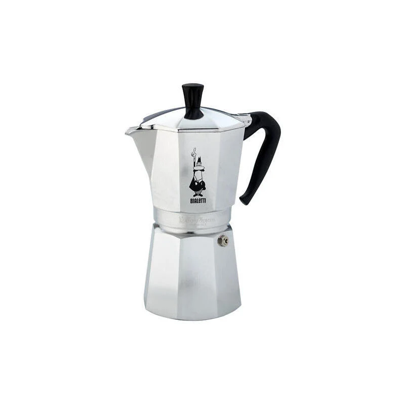 Cafetera Italiana Bialetti Moka Express 0,55 L Aluminio, Negro