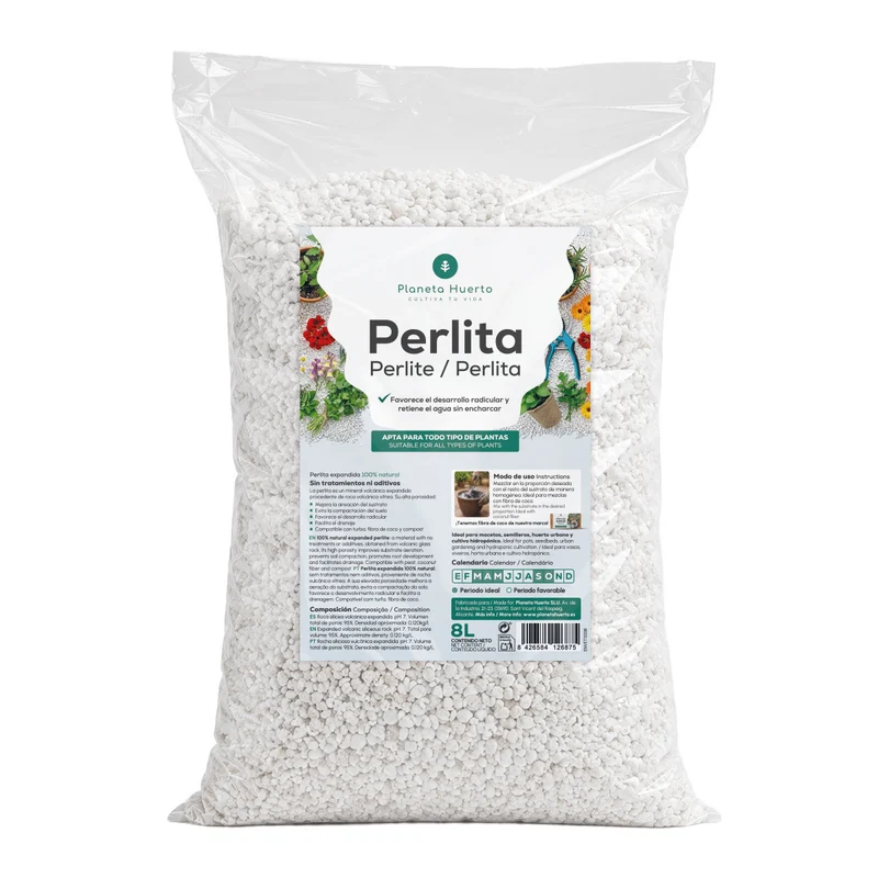 Perlita Planeta Huerto 8 Litros