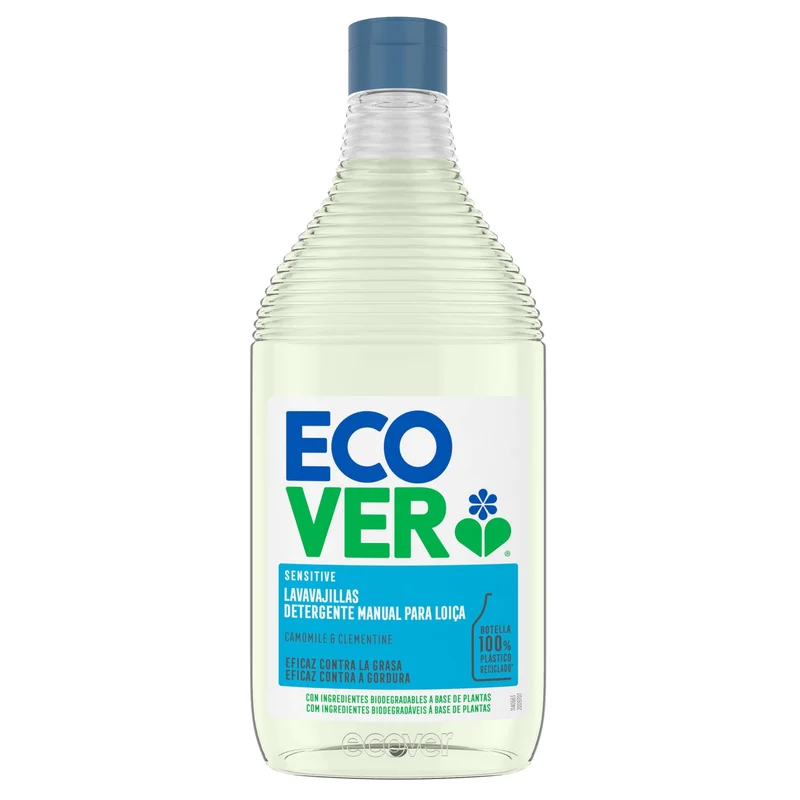 Lavavajillas Desengrasante de Manzanilla y Clementina Ecover 450 ml