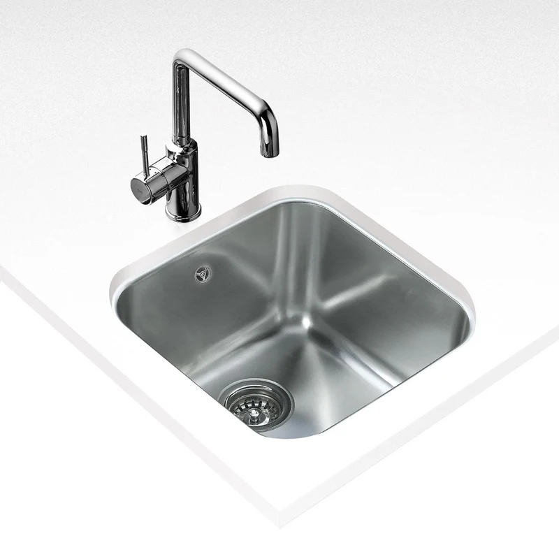 Fregadero bajo encimera Teka 50 cm 1 cubeta BE 40.40
