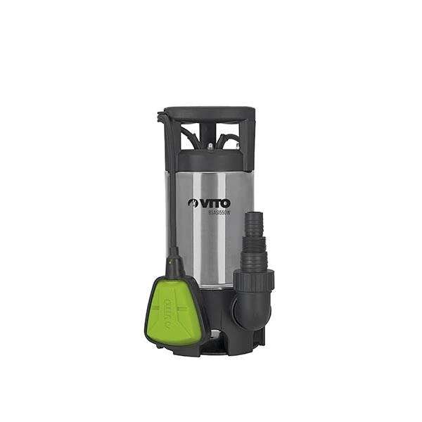 Electrobomba Inox Sumergible Aguas Sucias Vito agro 1100W