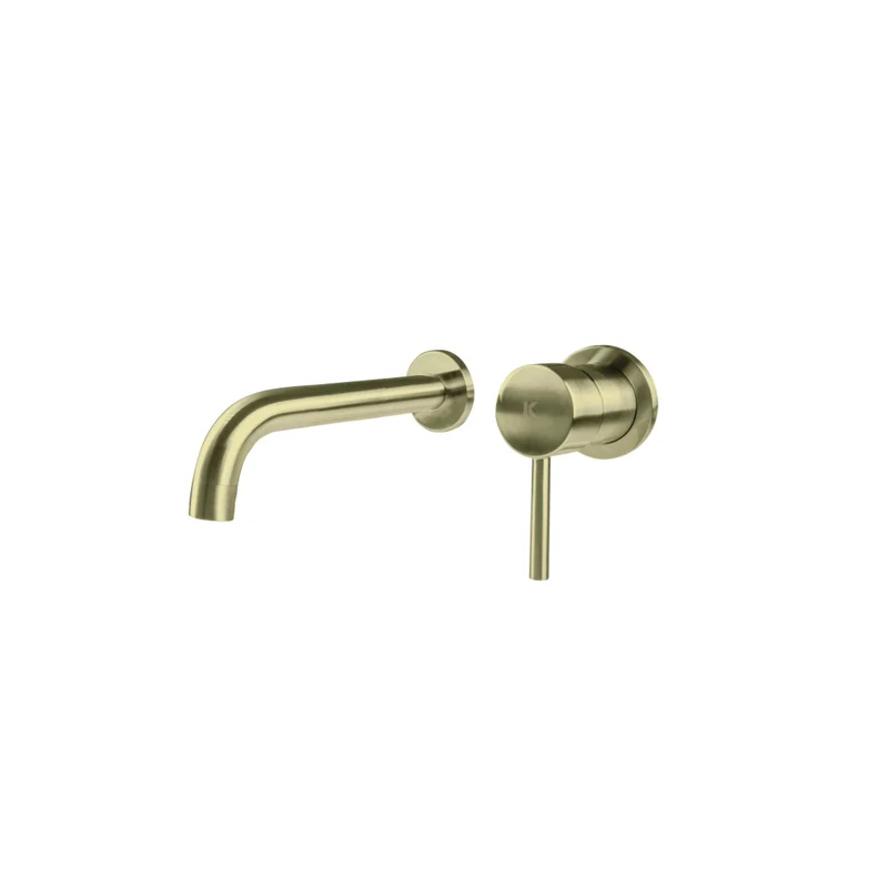 Plenum Grifo de Baño Monomando Empotrado de Fácil Instalación con Mezclador | Color Acero-Oro-Negro | Oro