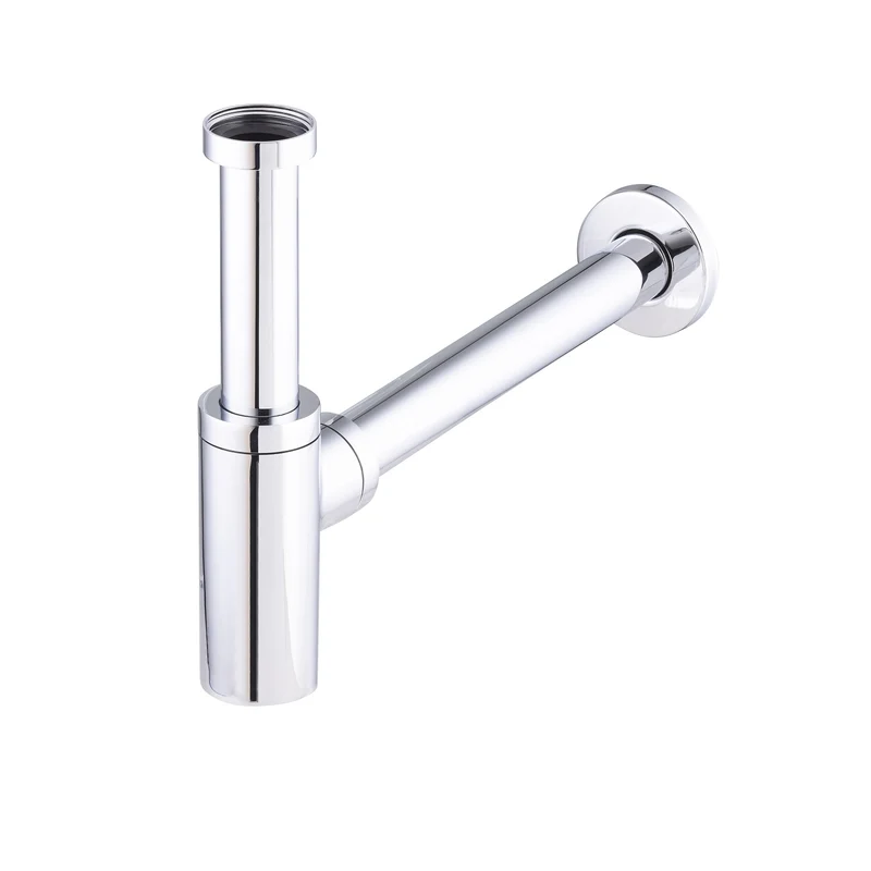 Sifón de latón para lavabo