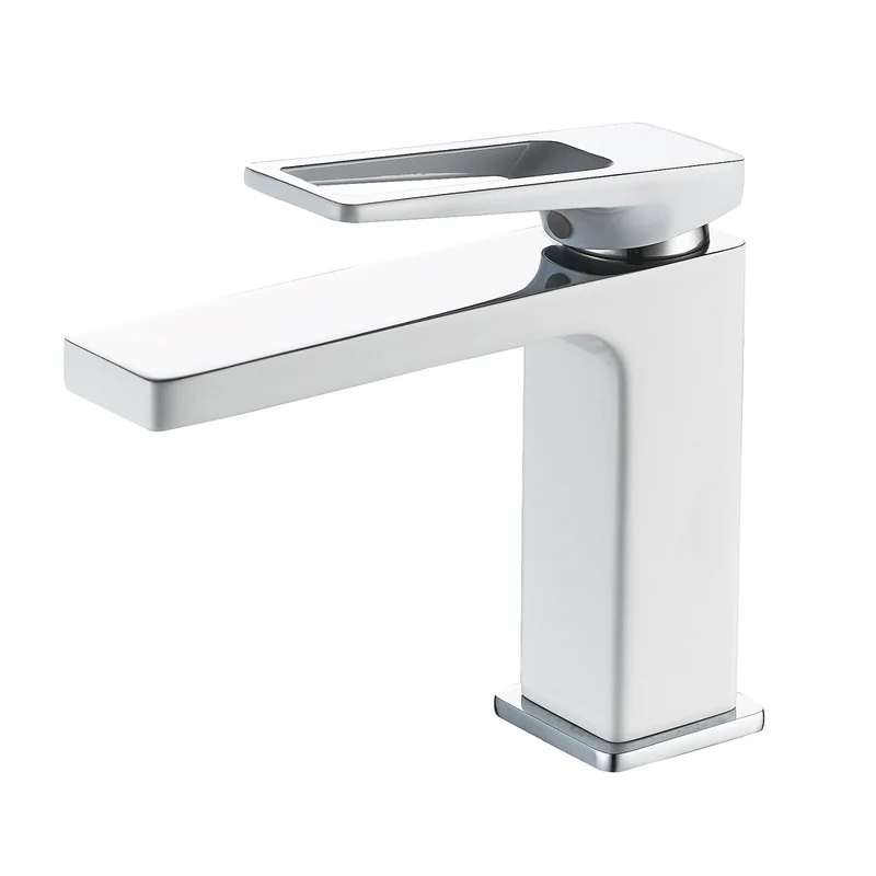 Grifo de lavabo bicolor ORIAN