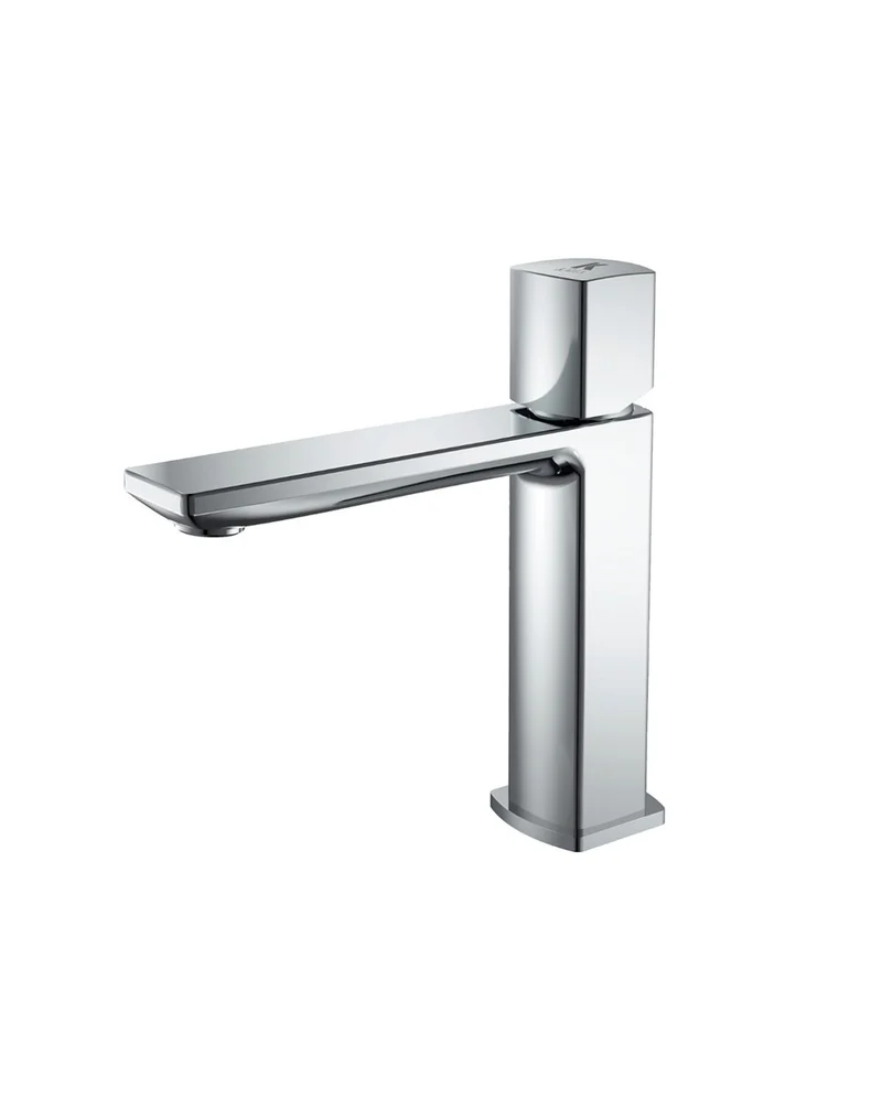 Faro Grifo de Baño Monomando de Fácil Instalación con Mezclador | Color Cromo