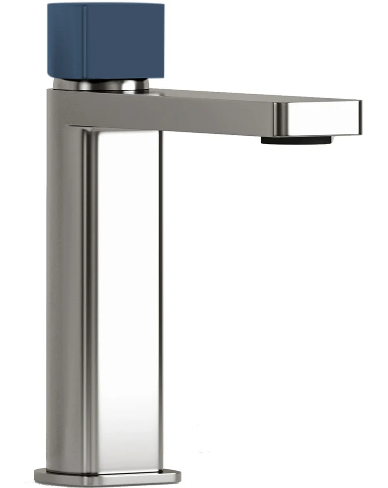 Combi Grifo de Baño Alto Monomando de Fácil Instalación con Mezclador | Colores| Maneta Personalizable | Ocean