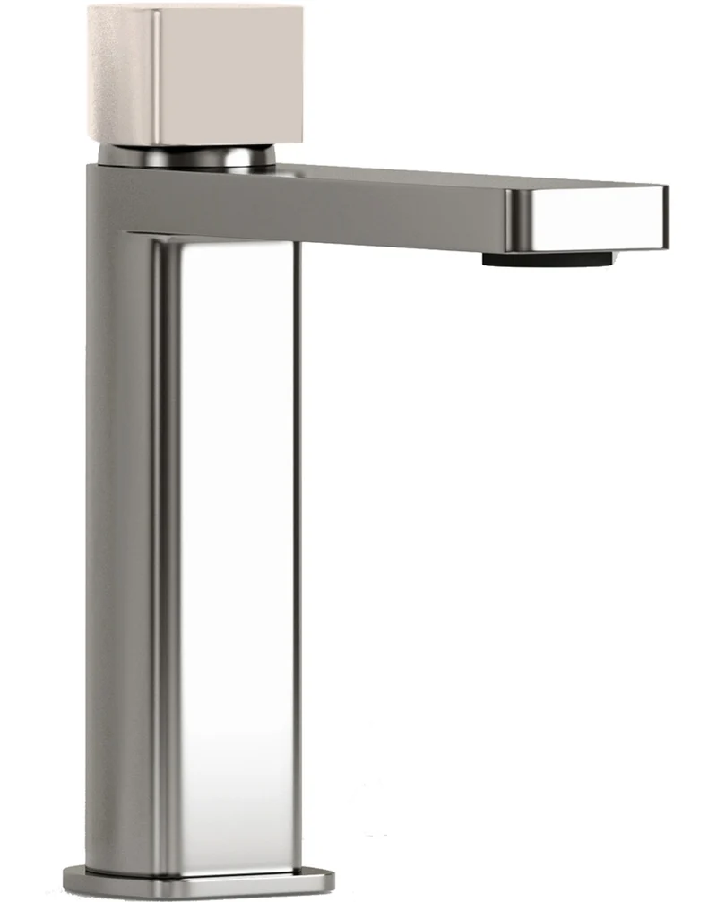 Combi Grifo de Baño Monomando de Fácil Instalación con Mezclador | Colores| Maneta Personalizable | Beige