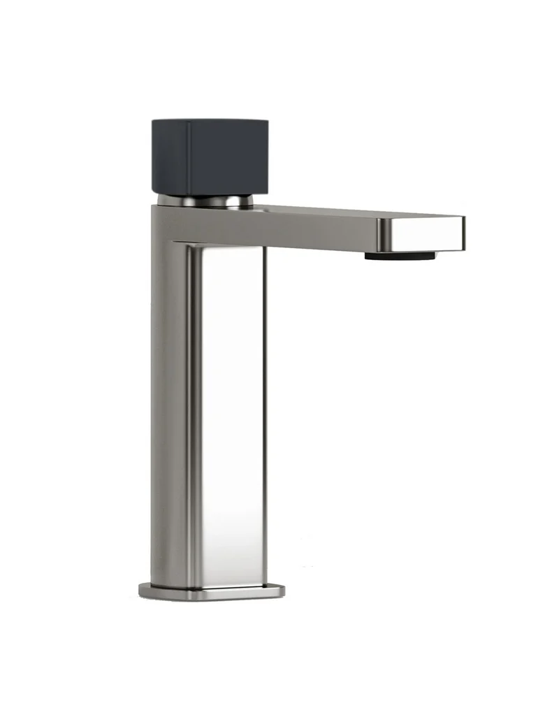 Combi Grifo de Baño Monomando de Fácil Instalación con Mezclador | Colores| Maneta Personalizable | Antracita