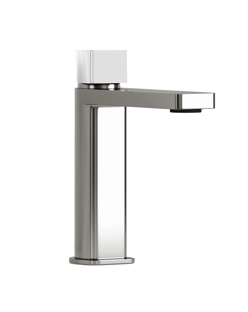 Combi Grifo de Baño Monomando de Fácil Instalación con Mezclador | Colores| Maneta Personalizable | Blanco