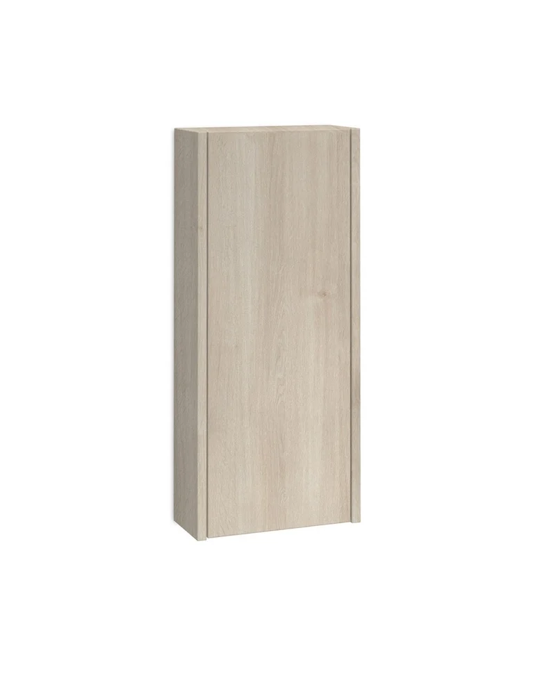 Joker Mueble Auxiliar de Baño Suspendido 1 Puerta con Cierre Amortiguado| Armario Baño Colgante 80x34,9x17cm | Alpine