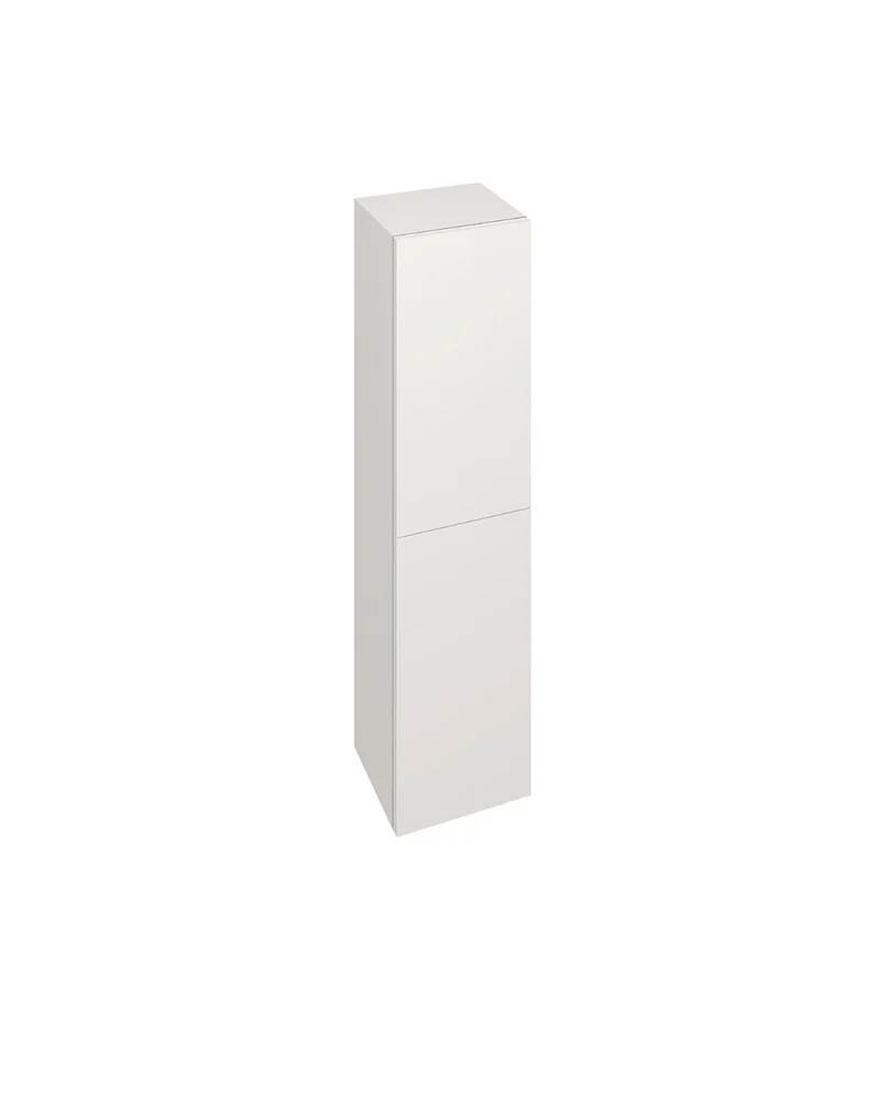 Landes Columna de Baño Suspendida 2 Puertas con Apertura Push y Cierre Amortiguado | 140 x 34,9 x 31,9cm | Blanco Mate