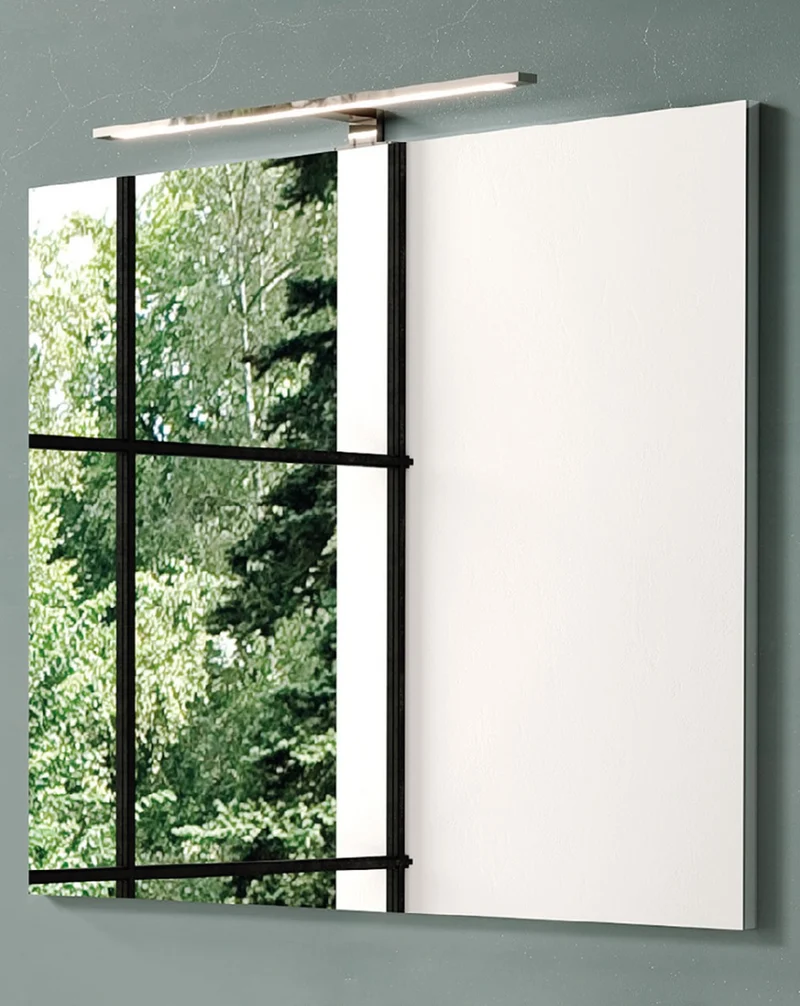 Sun Espejo de Pared Rectangular | Espejo Decorativo Rectangular | Espejo de Baño Rectangular 50-60-70-80-90-100-120cm