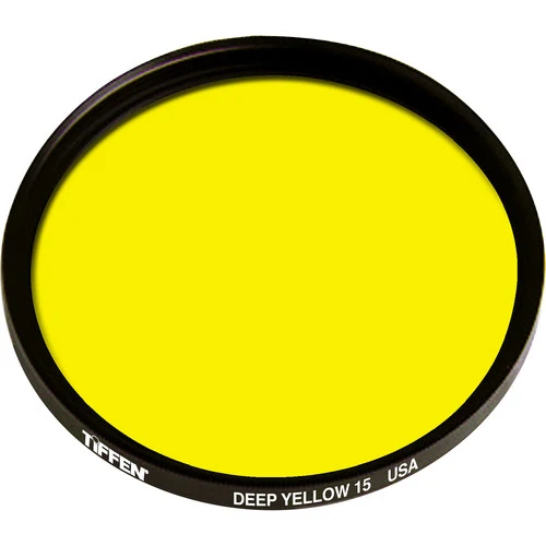 Filtro atornillado amarillo intenso #15