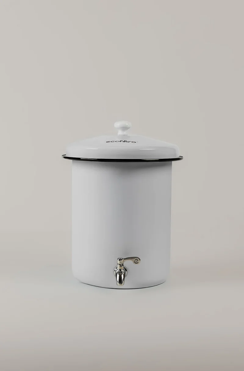 Ecofiltro Wasserfilter 5L - Weiß