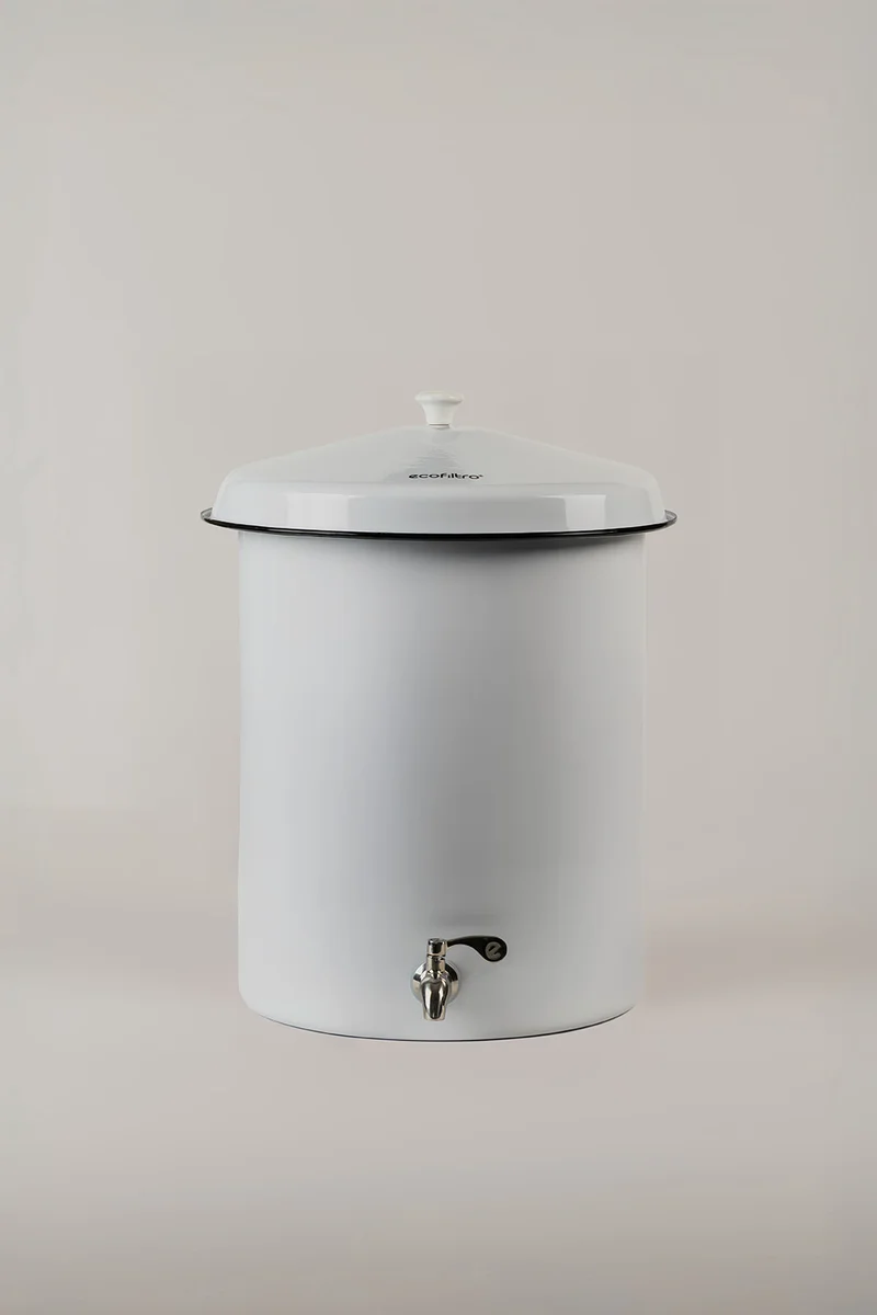 Ecofiltro Wasserfilter 20L - Weiß