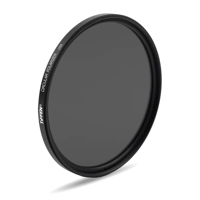 Polarizador circular a rosca filtro