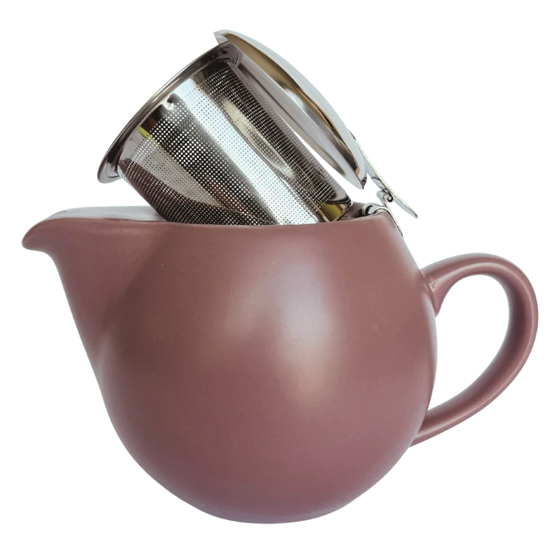 Tetera de Porcelana y Acero Inoxidable 500ml