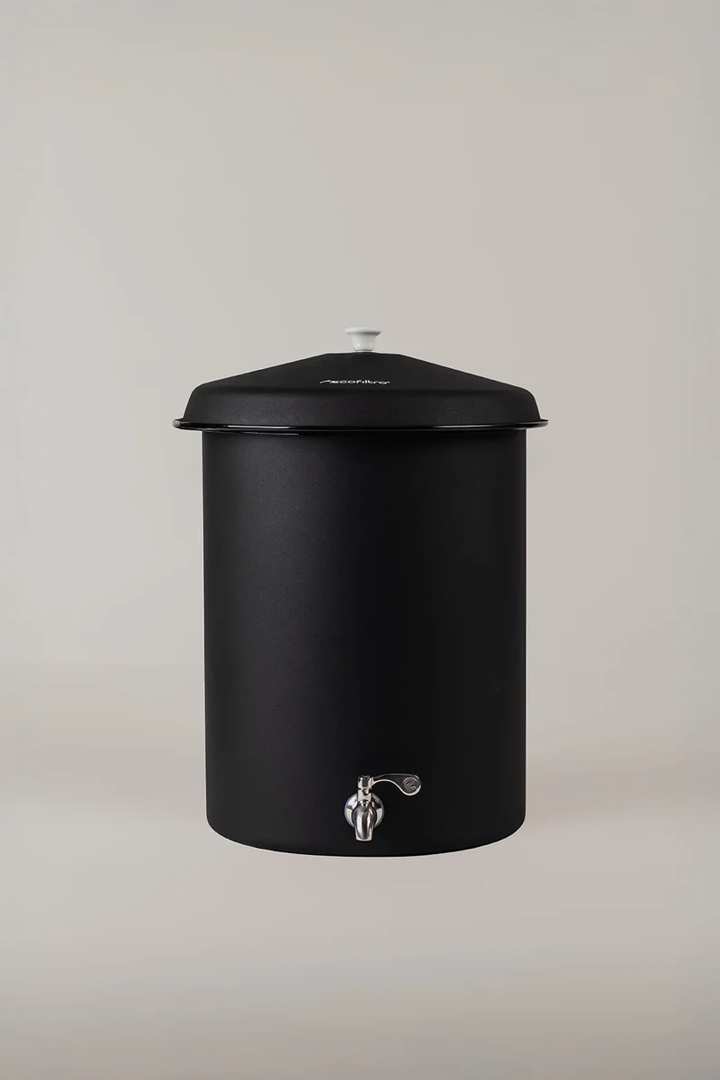 Filtro de agua Ecofiltro 20L - Negro mate