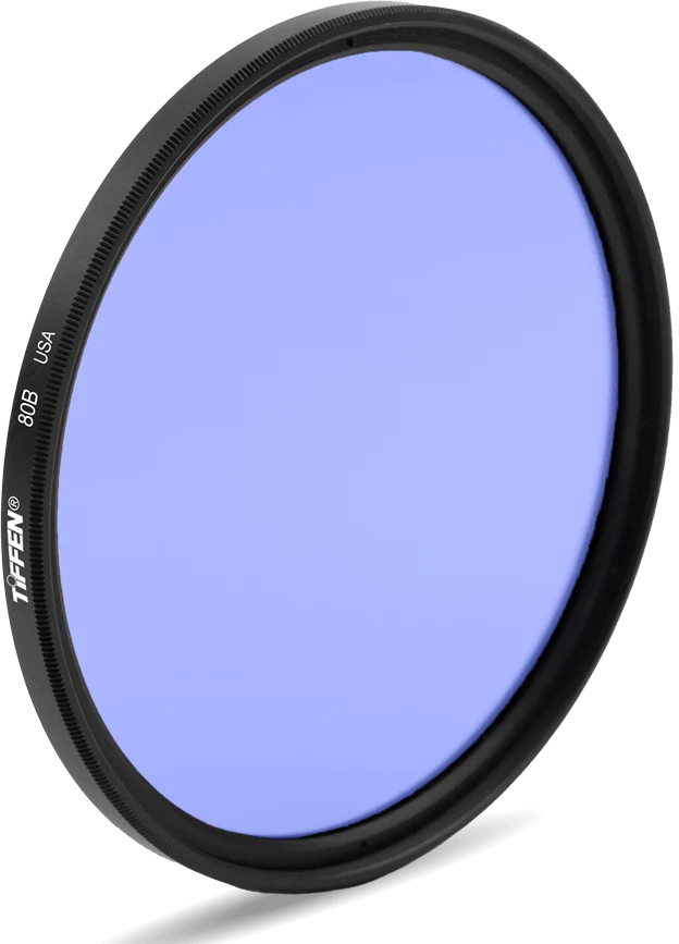 Filtro de rosca de conversión de color 80B